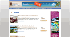 Desktop Screenshot of alojamientoencolonia.com