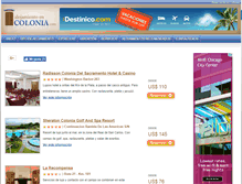 Tablet Screenshot of alojamientoencolonia.com